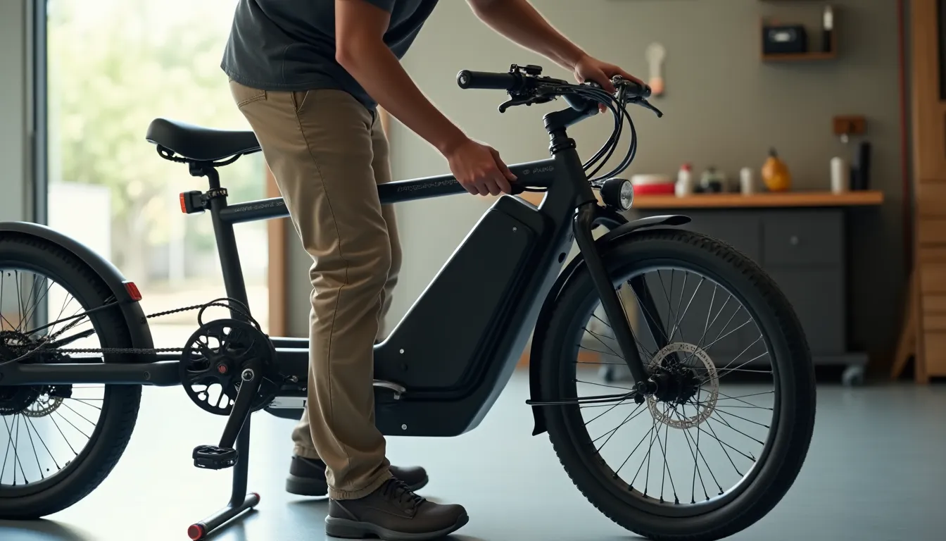 E-Bike Akku entnehmen: Eine Schritt-für-Schritt-Anleitung